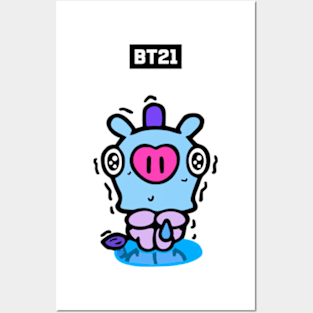 bt21 bts exclusive design 18 Posters and Art